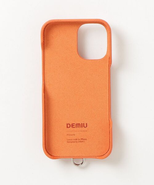 DEMIU(デミュウ)の「DEMIU/デミュウ/GRACE_15Pro_16_16Pro(スマホケース/カバー・メンズ・その他2/モスグリーン/ライトグレー/オレンジ/ラベンダー・3/1/2)」の6枚目の写真