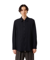 ATTACHMENT（アタッチメント）の「2/90 ハイツイスト ギャバジン ジップシャツ / 2/90 HIGH TWIST GABARDINE ZIP SHIRT（シャツ/ブラウス）」