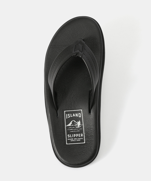 Spick & Span(スピックアンドスパン)の「ISLAND SLIPPER / アイランド スリッパ レザートングサンダル(サンダル・レディース・ブラック・23cm/24cm/25cm)」の6枚目の写真
