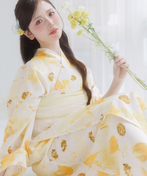 Dita(ディータ)の「簡単!作り兵児帯+ワンピース浴衣3点セット【wk】(Tシャツ/カットソー・レディース・その他9/その他7/その他4/その他12/その他14/その他6/その他13/その他10/その他8/その他11/その他5/その他3/その他2/その他1・FREE)」の1枚目の写真