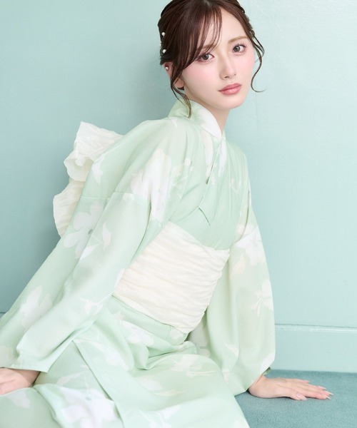 Dita(ディータ)の「簡単!作り兵児帯+ワンピース浴衣3点セット【wk】(Tシャツ/カットソー・レディース・その他9/その他7/その他4/その他12/その他14/その他6/その他13/その他10/その他8/その他11/その他5/その他3/その他2/その他1・FREE)」の12枚目の写真