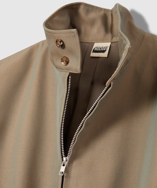 HOLIDAY(ホリデイ)の「WOOL TWILL PUFF BLOUSON ウールツイルパフブルゾン(ブルゾン・レディース・カーキ・ONE SIZE)」の14枚目の写真
