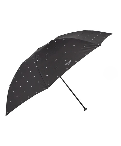 MACKINTOSH PHILOSOPHY(マッキントッシュ フィロソフィー)の「折りたたみ傘 雨傘 軽量 UV ”ランニングテリア”(折りたたみ傘・レディース・ブラック/カーキ/ダークグレー・FREE)」の2枚目の写真