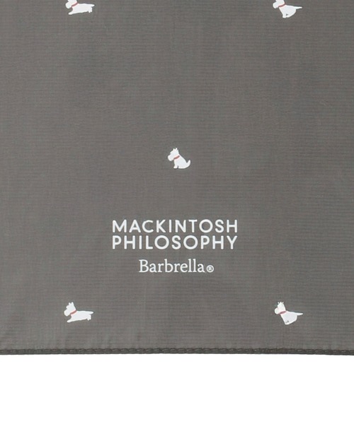 MACKINTOSH PHILOSOPHY(マッキントッシュ フィロソフィー)の「折りたたみ傘 雨傘 軽量 UV ”ランニングテリア”(折りたたみ傘・レディース・ブラック/カーキ/ダークグレー・FREE)」の12枚目の写真