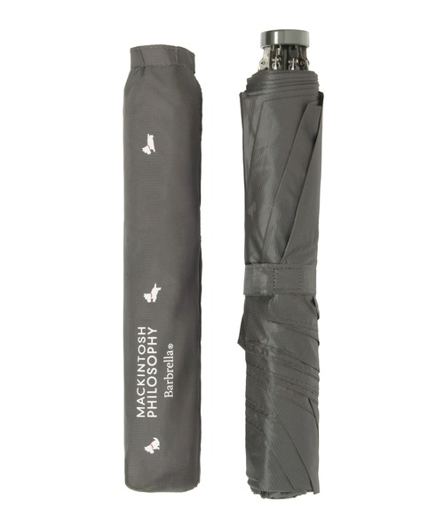 MACKINTOSH PHILOSOPHY(マッキントッシュ フィロソフィー)の「折りたたみ傘 雨傘 軽量 UV ”ランニングテリア”(折りたたみ傘・レディース・ブラック/カーキ/ダークグレー・FREE)」の10枚目の写真