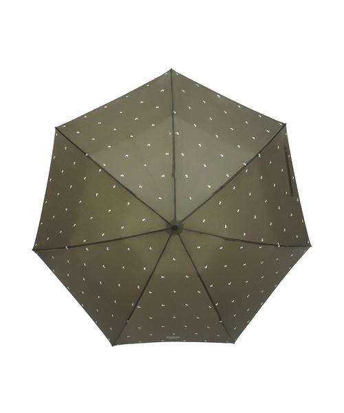 MACKINTOSH PHILOSOPHY(マッキントッシュ フィロソフィー)の「折りたたみ傘 雨傘 軽量 UV ”ランニングテリア”(折りたたみ傘・レディース・ブラック/カーキ/ダークグレー・FREE)」の6枚目の写真
