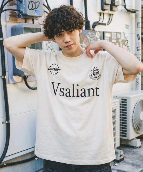 FREE DEE(フリー ディー)の「A'GEM/9 × .kom 『FREEDEE/フリーディー』サイドドローコード ゲームシャツTEE(Tシャツ/カットソー・メンズ・ブラック/ピンク/アイボリー・M/L)」の2枚目の写真