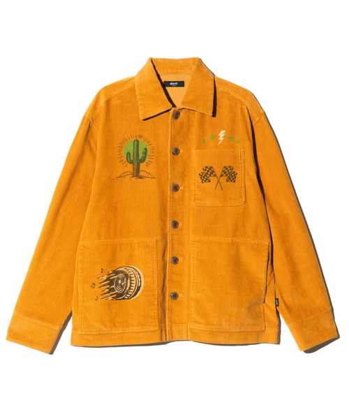 glamb(グラム)の「Good Luck Corduroy Shirt / グッドラックコーデュロイシャツ(シャツ/ブラウス・メンズ・マスタード/カーキ・S/M/L)」の4枚目の写真
