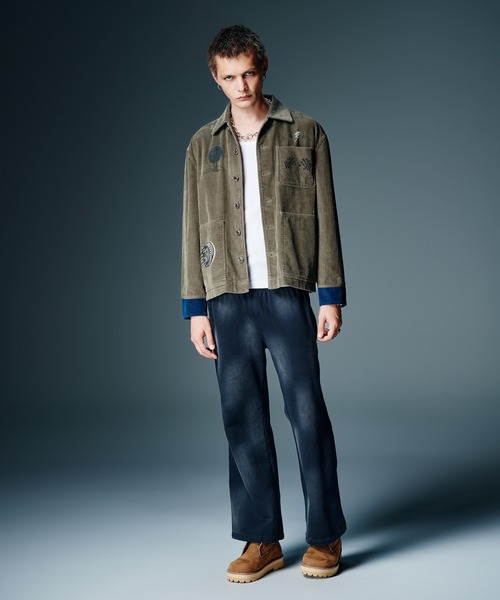 glamb(グラム)の「Good Luck Corduroy Shirt / グッドラックコーデュロイシャツ(シャツ/ブラウス・メンズ・マスタード/カーキ・S/M/L)」の9枚目の写真