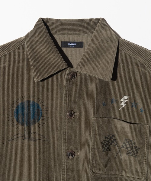 glamb(グラム)の「Good Luck Corduroy Shirt / グッドラックコーデュロイシャツ(シャツ/ブラウス・メンズ・マスタード/カーキ・S/M/L)」の21枚目の写真