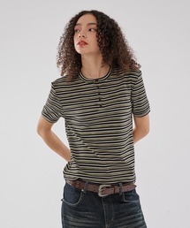 BI COLOR BORDER HENRY T/バイカラーボーダーヘンリーT