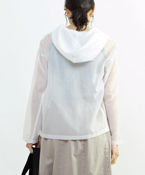 CONVERSE TOKYO（コンバーストウキョウ）の「SHEER MEXICAN HOODIE（シャツ/ブラウス・レディース・パープル/ネイビー/ホワイト・SMALL）」の16枚目の写真
