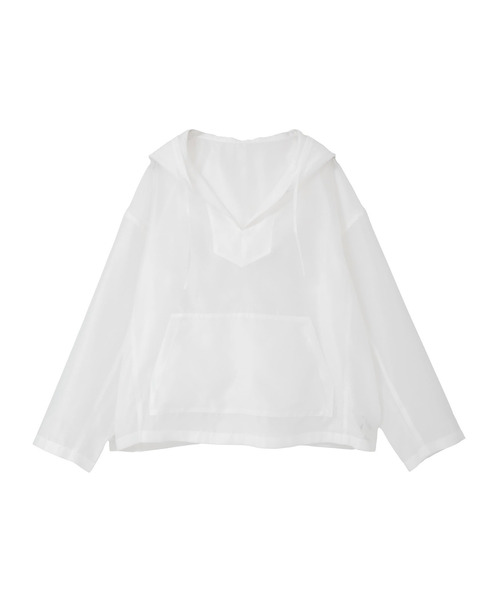 CONVERSE TOKYO（コンバーストウキョウ）の「SHEER MEXICAN HOODIE（シャツ/ブラウス・レディース・パープル/ネイビー/ホワイト・SMALL）」の18枚目の写真