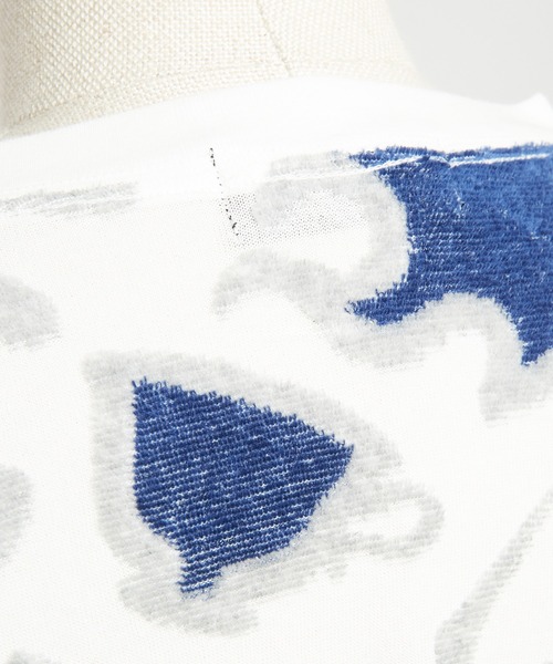 gomme(ゴム)の「アーム切替T(Tシャツ/カットソー・レディース・ブラック/チャコールグレー/ホワイト・MEDIUM)」の8枚目の写真