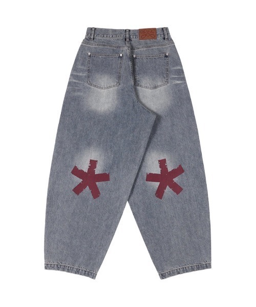 FANCY CLUB(ファンシークラブ)の「【FANCY CLUB】BAYWATCH DENIM PANTS / 【ファンシークラブ】ベイウォッチバルーンデニムパンツ(デニムパンツ・レディース・ブルー/ベージュ・01/02)」の20枚目の写真