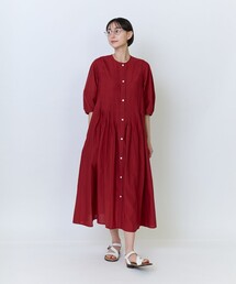 インドコットンキャンブリックワンピース