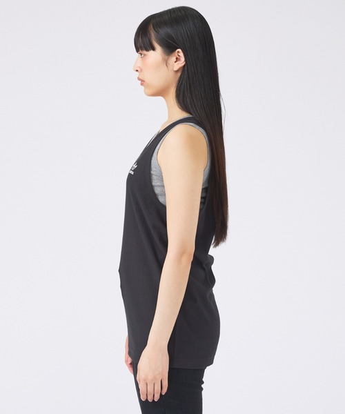 adidas(アディダス)の「【adidas Originals/ アディダス オリジナルス】タンクトップ トレフォイル エッセンシャルズ / JOL49(タンクトップ・メンズ・ブラック/ホワイト・M/XL/L)」の7枚目の写真