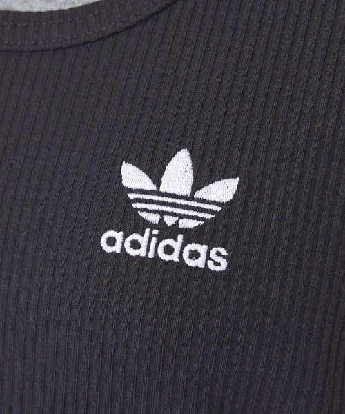 adidas(アディダス)の「【adidas Originals/ アディダス オリジナルス】タンクトップ トレフォイル エッセンシャルズ / JOL49(タンクトップ・メンズ・ブラック/ホワイト・M/XL/L)」の12枚目の写真