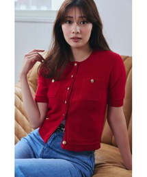 Frill Knit Cardigan（カーディガン/ボレロ）｜Her lip to（ハーリップ