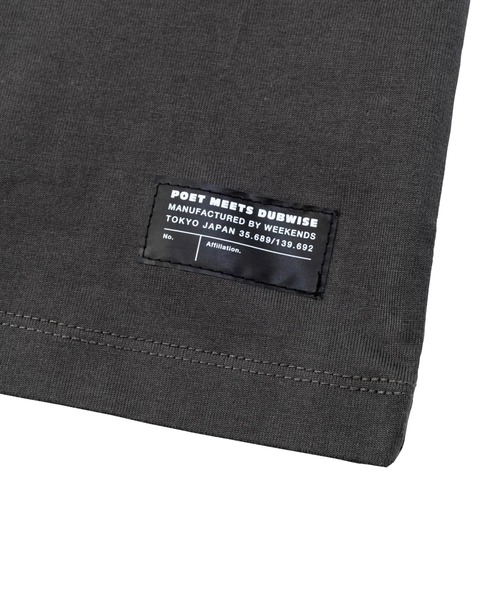 POET MEETS DUBWISE(ポエットミーツダブワイズ)の「POET MEETS DUBWISE/ポエトミーツダブワイズ PMD LOGO LOOSE FIT T-shirt(Tシャツ/カットソー・メンズ・ベージュ系その他/スミクロ・L/XL)」の6枚目の写真