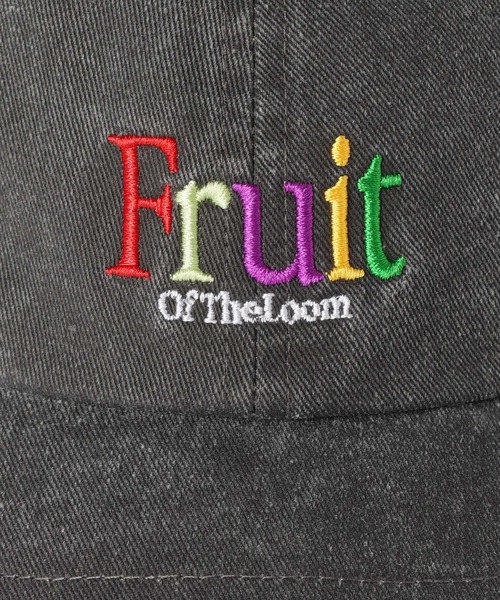 FRUIT OF THE LOOM(フルーツオブザルーム)の「【FRUIT OF THE LOOM / BAYFLOW】ロゴキャップ(キャップ・レディース・チャコール/ブラウン・FREE)」の12枚目の写真