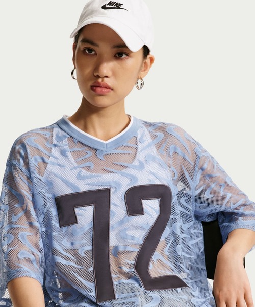 NIKE(ナイキ)の「NIKE AS W NK CHILL WVN LACE JERSEY / ナイキ ウィメンズ チル ウーヴン レース ジャージー 【SP】(ジャージ・レディース・ブラック・L/M/S)」の11枚目の写真