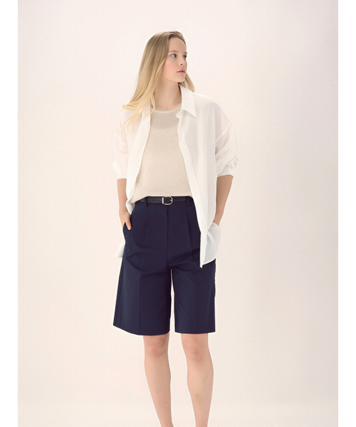 ACUD（アクド）の「Natural Flow Linen Knit _Ivory（Tシャツ/カットソー・レディース・オフホワイト・FREE）」の5枚目の写真