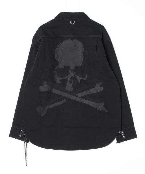 mastermind JAPAN（マスターマインド）の「LIGHT OZ DENIM SHIRT（シャツ/ブラウス・メンズ・インディゴブルー/ブラック・XL）」の3枚目の写真
