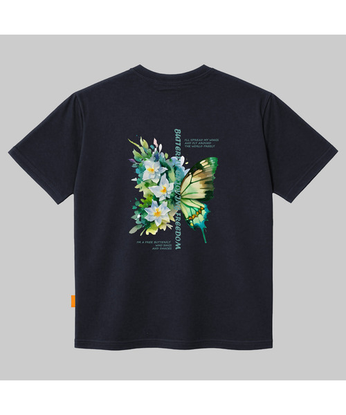 LLAMO(エラモ)の「リリーフライ 半袖Tシャツ 男女共用 ビッグサイズ S 4XL(Tシャツ/カットソー・レディース・レッド/ベージュ/ネイビー/ホワイト・SMALL/X-LARGE/4XL/3XL/LARGE/MEDIUM/2XL)」の1枚目の写真