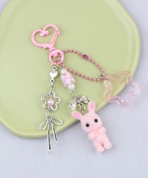 UP START（アップスタート）の「【Bls】【ZA】【Bling Leads】ゆめかわ うさぎチャーム(BL)（キーホルダー）」