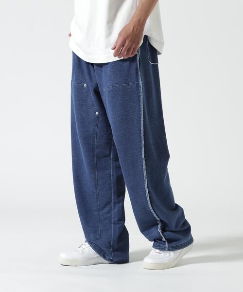 B'2nd(ビーセカンド)の「RENOVA/レノバ DOUBLE KNEE SWEAT PANTS ダブルニー スウェットパンツ(スウェットパンツ・メンズ・グレー/ブラック/その他4/その他2・1/3)」の4枚目の写真