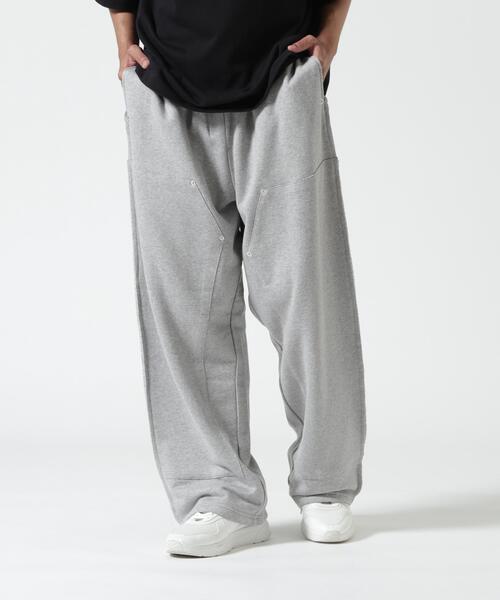 B'2nd(ビーセカンド)の「RENOVA/レノバ DOUBLE KNEE SWEAT PANTS ダブルニー スウェットパンツ(スウェットパンツ・メンズ・グレー/ブラック/その他4/その他2・1/3)」の1枚目の写真
