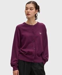 FRED PERRY（フレッドペリー）の「【先行予約受付中】Crew Neck Cardigan／クルーネックカーディガン（カーディガン/ボレロ）」