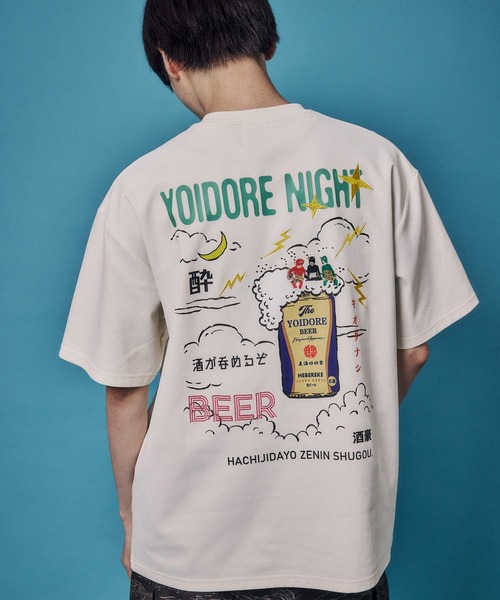 JACKROSE(ジャックローズ)の「YOIDORE KAMINARISAMA TEE(Tシャツ/カットソー・メンズ・ブラック/ホワイト・XL/M/L)」の7枚目の写真