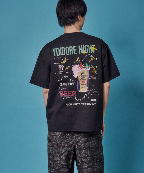 JACKROSE(ジャックローズ)の「YOIDORE KAMINARISAMA TEE(Tシャツ/カットソー・メンズ・ブラック/ホワイト・XL/M/L)」の17枚目の写真