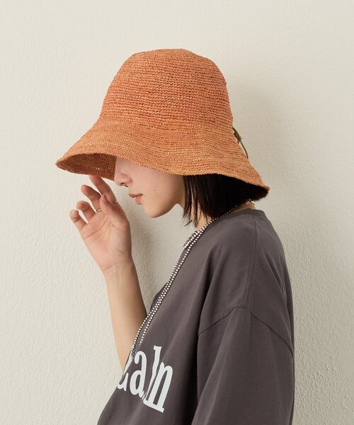 Omekashi(オメカシ)の「【La Maison de Lyllis】ROOL(キャップ・レディース・ブラウン/ベージュ/オレンジ・FREE)」の16枚目の写真
