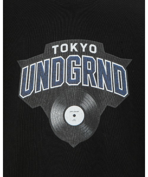 APPLEBUM(アップルバム)の「TOKYO UNDGRND T-shirt(Tシャツ/カットソー・メンズ・ホワイト/ブラック・MEDIUM/LARGE/X-LARGE/XX-LARGE)」の4枚目の写真
