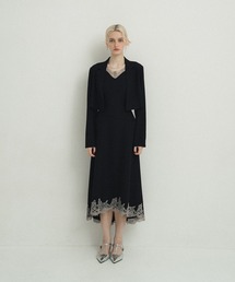 et.UNiVER(エトユニベール)の「Lace Hem Dress(ドレス)」