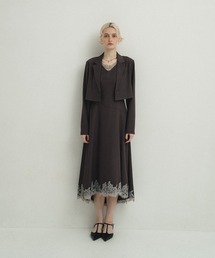 et.UNiVER(エトユニベール)の「Lace Hem Dress(ドレス)」