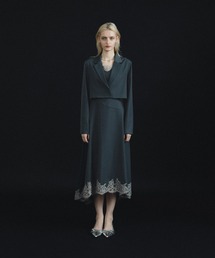 et.UNiVER(エトユニベール)の「Lace Hem Dress(ドレス)」