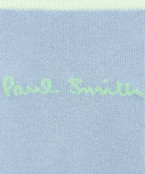 Paul Smith(ポールスミス)の「アンクルロゴ ショートソックス【160659 SN】(ソックス/靴下・メンズ・ネイビー/ブラック/ベージュ/ライトブルー・25-27)」の10枚目の写真