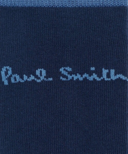 Paul Smith(ポールスミス)の「アンクルロゴ ショートソックス【160659 SN】(ソックス/靴下・メンズ・ネイビー/ブラック/ベージュ/ライトブルー・25-27)」の12枚目の写真