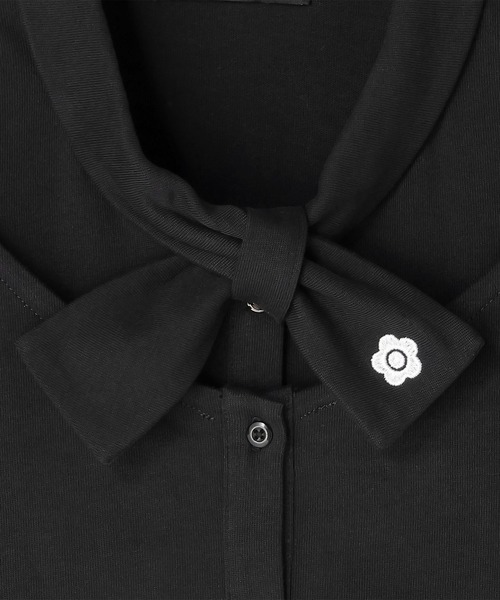 MARY QUANT(マリークワント)の「レイヤードデザインポロ ワンピース(ワンピース・レディース・ブラック/ホワイト/ブルー・M)」の14枚目の写真
