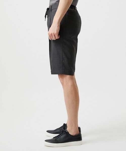 MICHEL KLEIN HOMME (ミッシェルクランオム)の「【セットアップ】ワンタックイージーショートパンツ(その他パンツ・メンズ・ダークグレー/パープル・MEDIUM/LARGE/X-LARGE)」の11枚目の写真