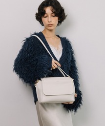 BEAURE カウレザー フラップ 2WAYバッグ