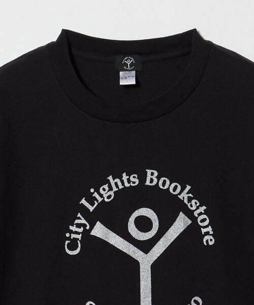 Steven Alan(スティーブンアラン)の「<CITY LIGHTS BOOK STORE> LOGO SSL TEE/Tシャツ(Tシャツ/カットソー・メンズ・ブラック・XL/L)」の3枚目の写真