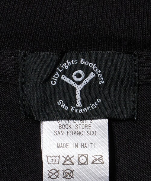 Steven Alan(スティーブンアラン)の「<CITY LIGHTS BOOK STORE> LOGO SSL TEE/Tシャツ(Tシャツ/カットソー・メンズ・ブラック・XL/L)」の6枚目の写真