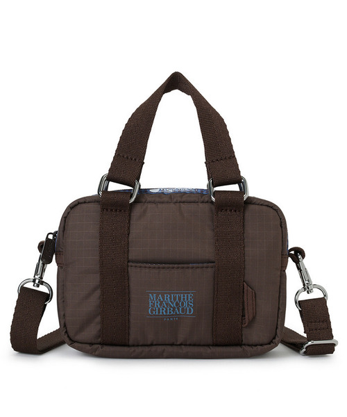 MARITHE + FRANCOIS GIRBAUD(マリテフランソワジルボー)の「【LeSportsac×MARITHE + FRANCOIS GIRBAUD】MFG MICRO BAG MFGブラウン(ショルダーバッグ・レディース・ブラウン・FREE)」の6枚目の写真