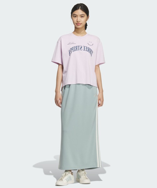 adidas(アディダス)の「スリーストライプス DK アイライン スカート / アディダス adidas(スカート・レディース・グリーン・XX-LARGE/LARGE/MEDIUM/SMALL/X-LARGE)」の3枚目の写真