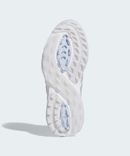 adidas(アディダス)の「アディパワー 26 スパイクレス ゴルフ / ADIPOWER 26 SPIKELESS GOLF SHOES【adidas Golf/アディダスゴルフ】(スニーカー・レディース・ホワイト×シルバー・22.5cm/23.5cm/24.5cm/25.5cm/23.0cm/24.0cm/25.0cm/22.0cm)」の3枚目の写真
